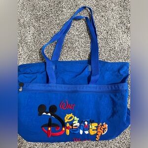 Vintage DisneyWorld Florida Nylon Tote Bag Carry On